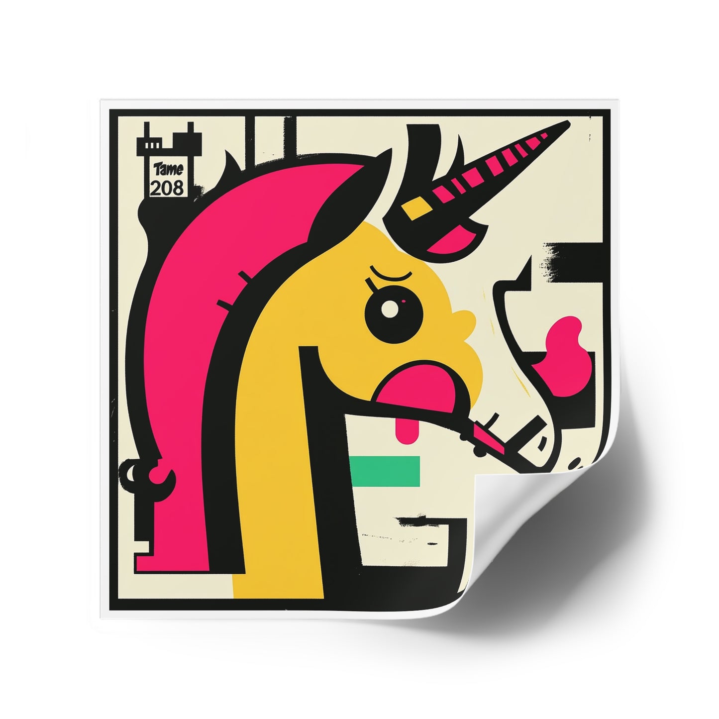 Kanchana -- Square Sticker, Indoor/Outdoor