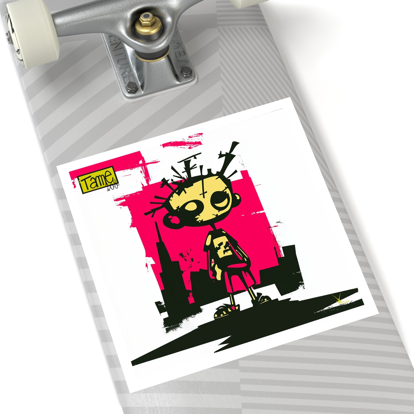 HRaised -- Square Stickers, Indoor\Outdoor