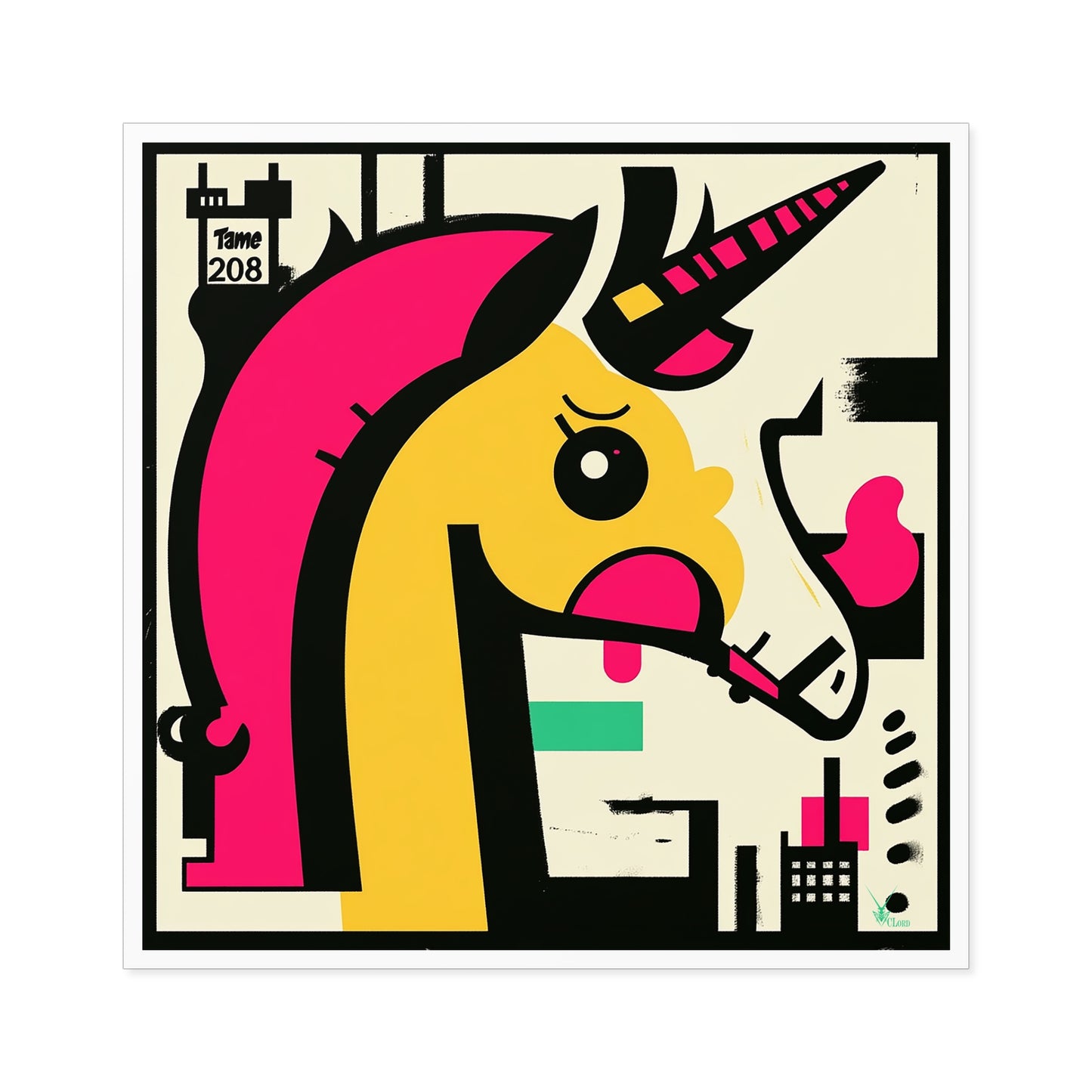 Kanchana -- Square Sticker, Indoor/Outdoor