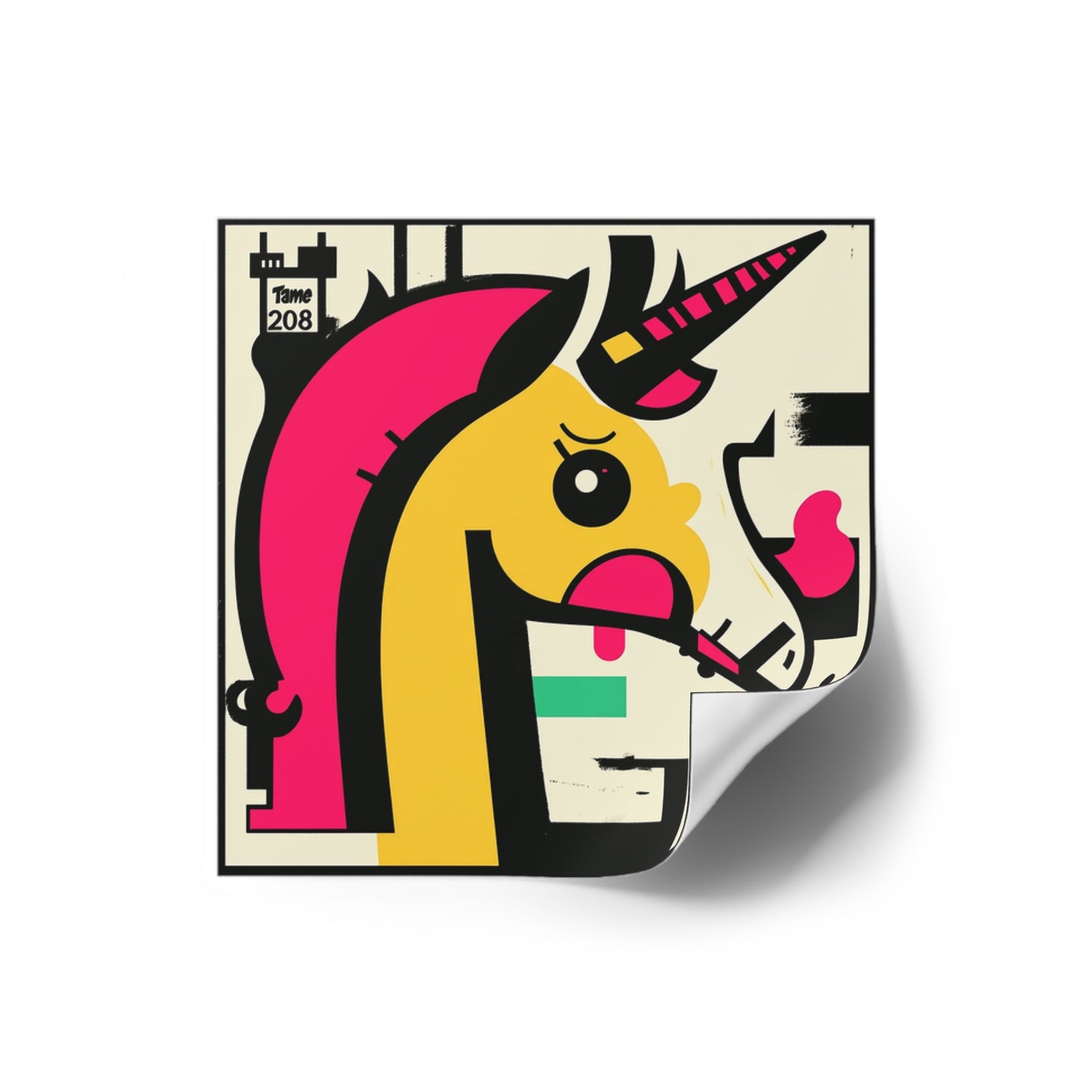 Kanchana -- Square Sticker, Indoor/Outdoor