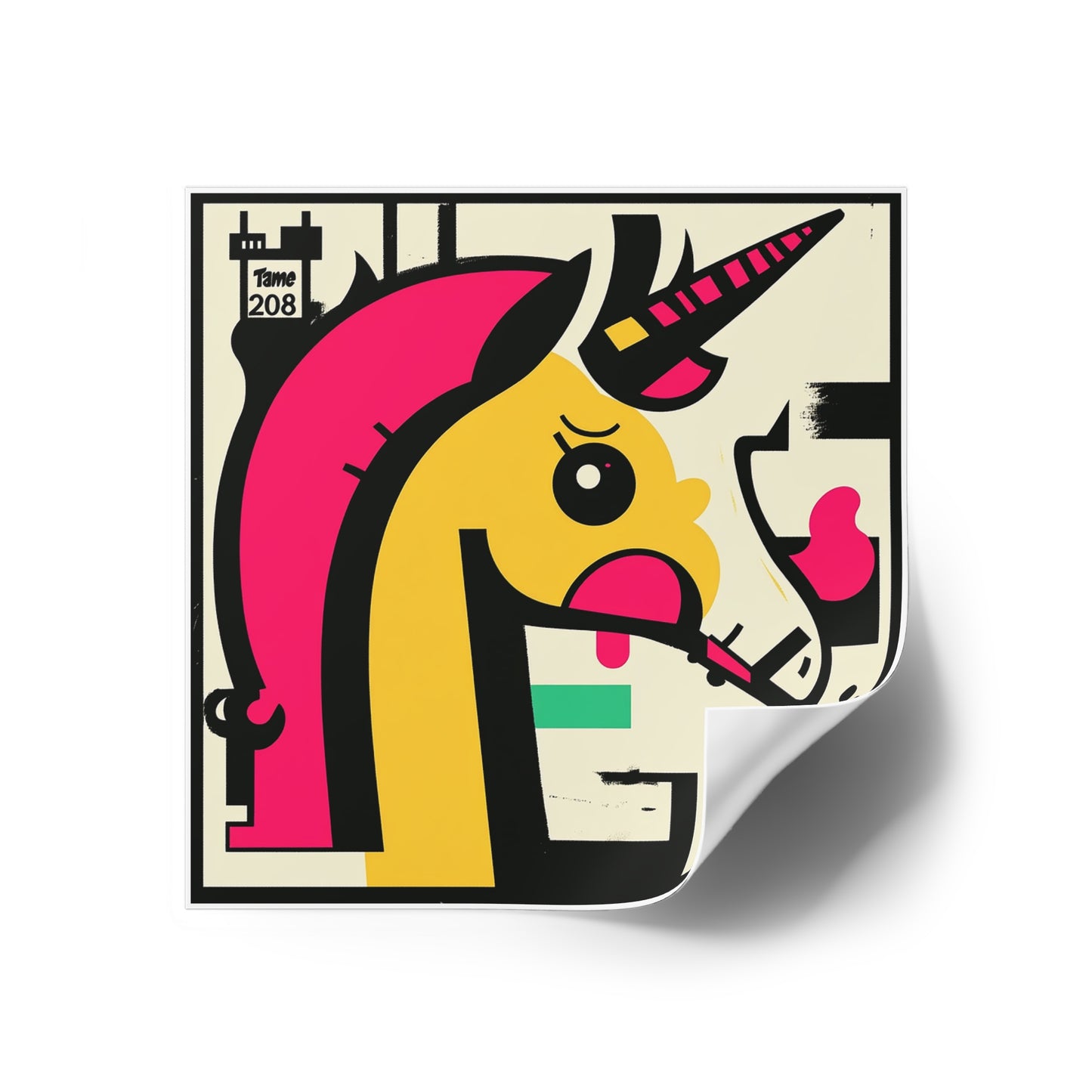 Kanchana -- Square Sticker, Indoor/Outdoor