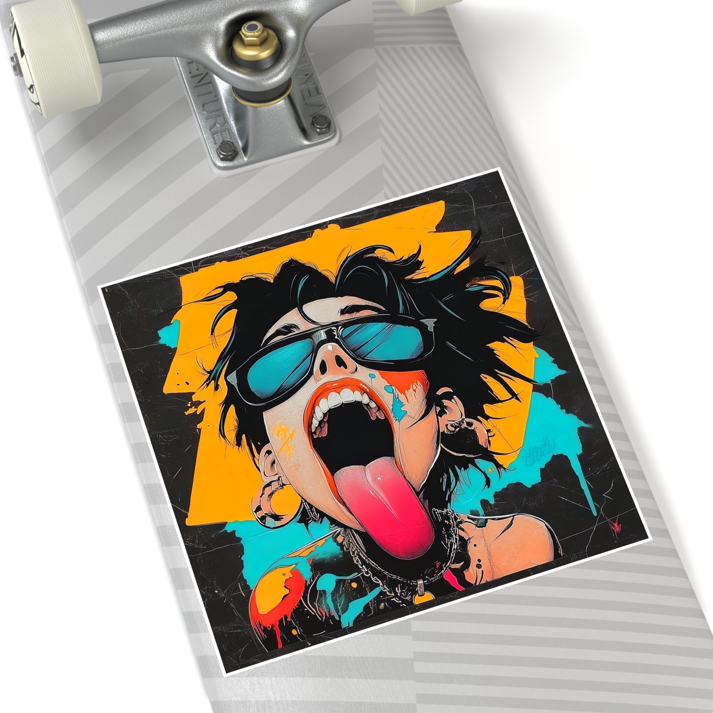 NgongNgong -- Square Stickers, Indoor\Outdoor