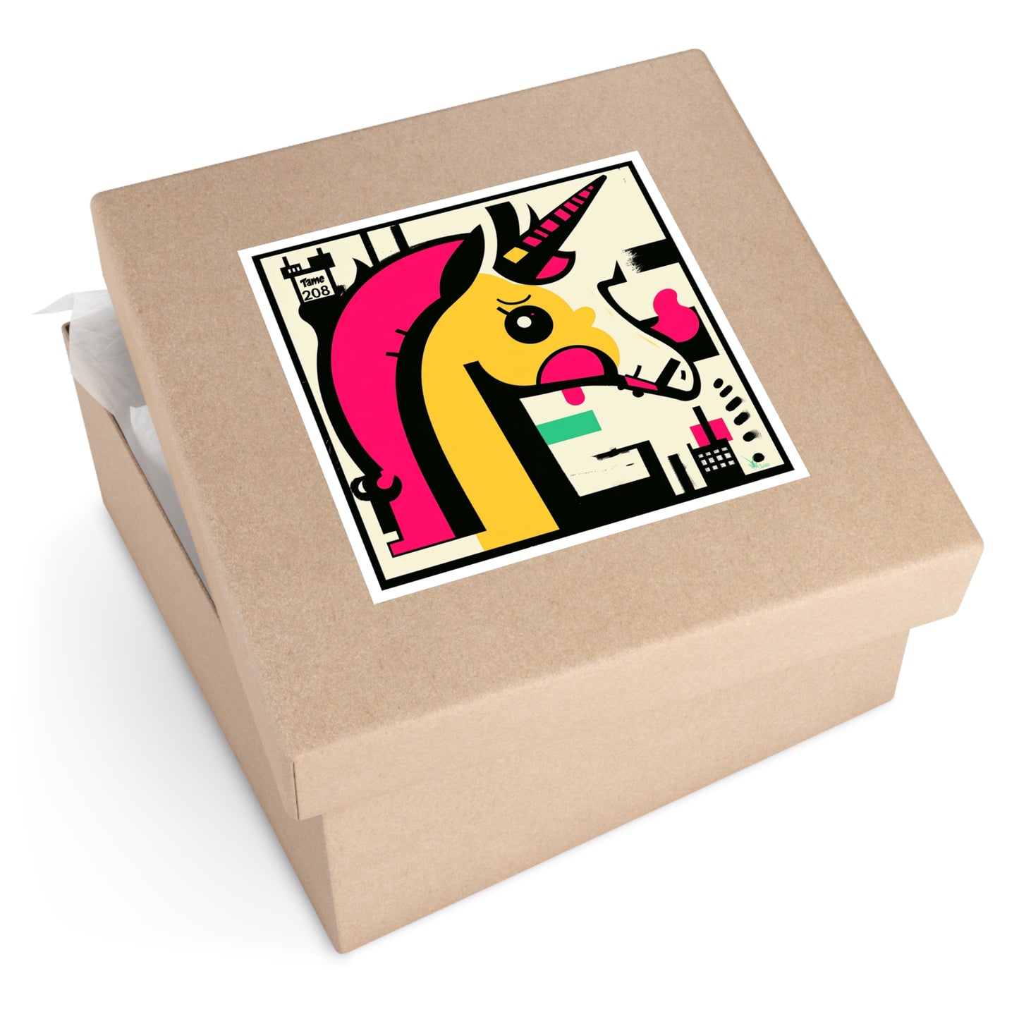 Kanchana -- Square Sticker, Indoor/Outdoor