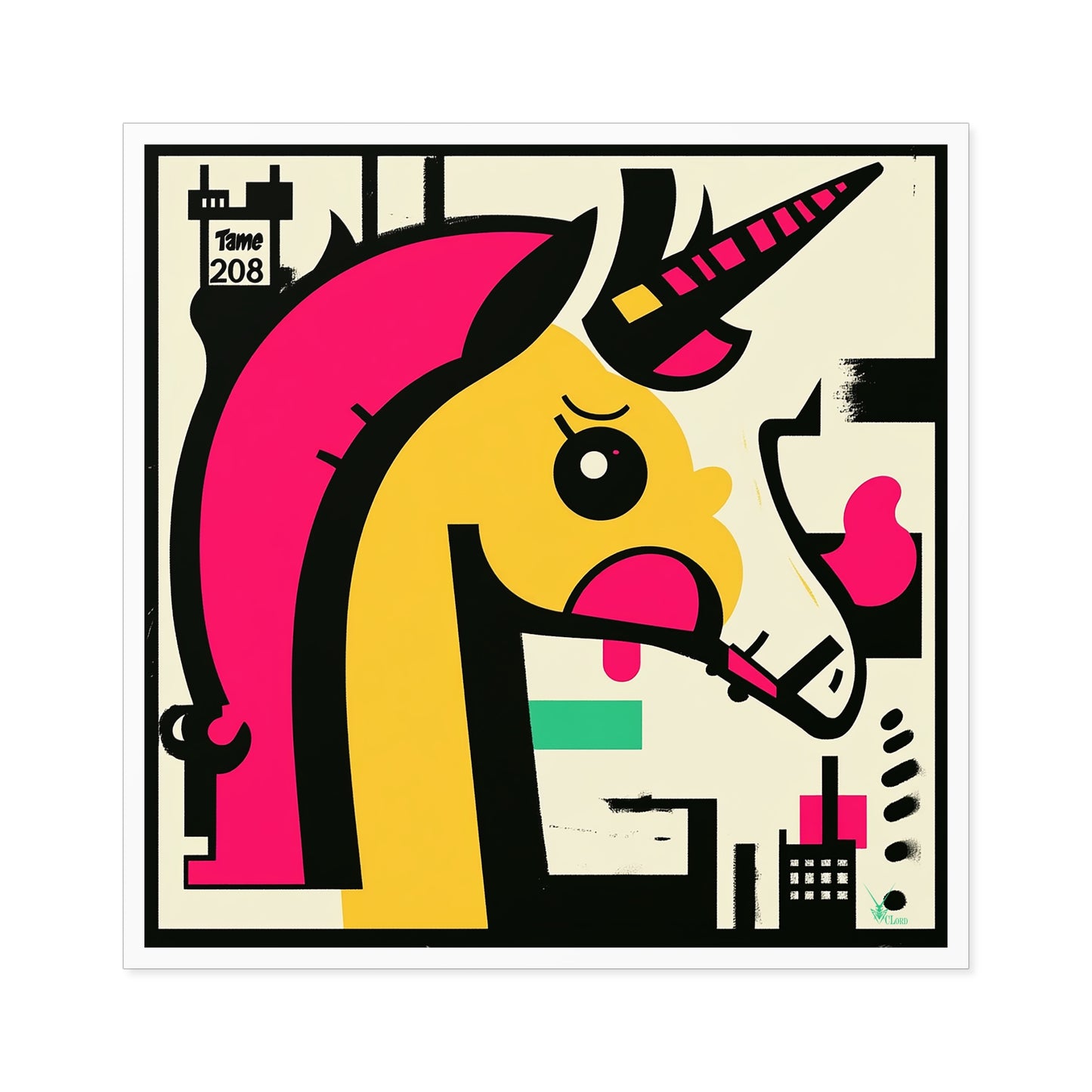 Kanchana -- Square Sticker, Indoor/Outdoor